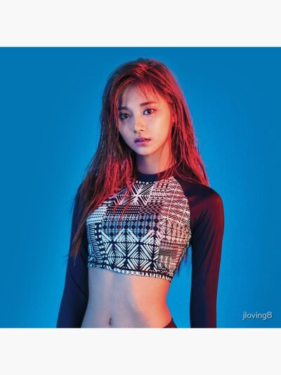 Alternative view of Tzuyu Throw Pillow