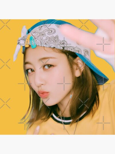 Alternative view of Jihyo Throw Pillow