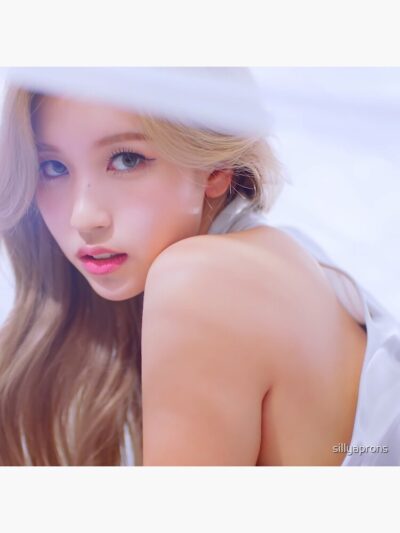 Alternative view of TWICE Angelic Mina Design Throw Pillow