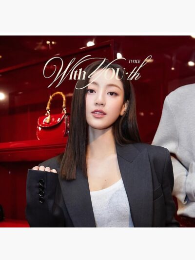 Alternative view of Jihyo With You Th Throw Pillow