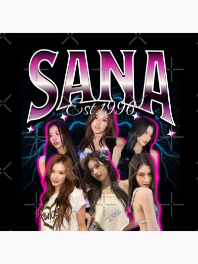 Alternative view of Sana 90s Tapestry