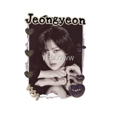 Alternative view of TWICE Jeongyeon Kpop Girl Group Golden Collage Design K Music South Korean Scrapbook Collage Cozy Y2k Vintage Design Tote Bag