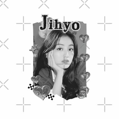 Alternative view of TWICE Jihyo Kpop Girl Group K Music South Korean Girl Group Black And White Collage Digital Art Portrait Tote Bag