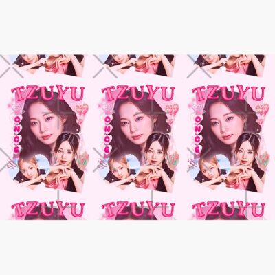 Alternative view of Tzuyu Kpop Girl Group Pink Collage Design With Member Names Mug
