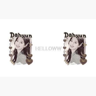 Alternative view of TWICE Dahyun Kpop Girl Group Golden Collage Design K Music South Korean Scrapbook Collage Cozy Y2K Vintage Design Mug