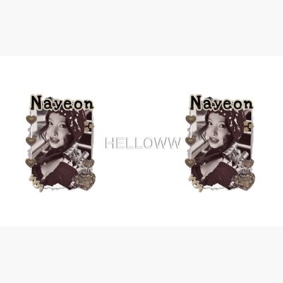 Alternative view of TWICE Nayeon Kpop Girl Group Golden Collage Design K Music South Korean Scrapbook Collage Cozy Y2K Vintage Design Mug