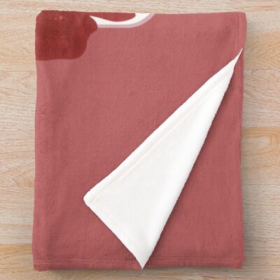 Alternative view of TWICE Kpop Girl Group K Music South Korean Girl Group Red Aesthetic Collage Design Throw Blanket