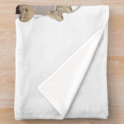 Alternative view of TWICE Tzuyu Kpop Girl Group Golden Collage Design K Music South Korean Scrapbook Collage Cozy Y2K Vintage Design Throw Blanket