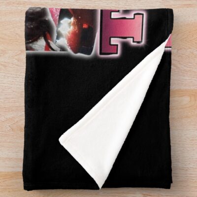 Alternative view of Jihyo TWICE 90S Throw Blanket