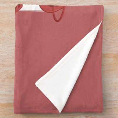 Alternative view of TWICE Chaeyoung Kpop Girl Group K Music South Korean Girl Group Red Aesthetic Collage Design Throw Blanket