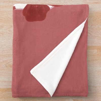 Alternative view of TWICE Nayeon Kpop Girl Group K Music South Korean Girl Group Red Aesthetic Collage Design Throw Blanket