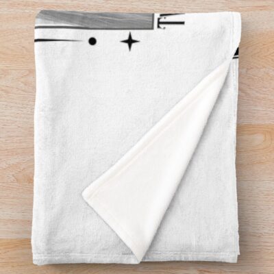 Alternative view of TWICE Chaeyoung Kpop Girl Group Golden Collage Design K Music South Korean Scrapbook Collage Cozy Y2K Vintage Design Throw Blanket