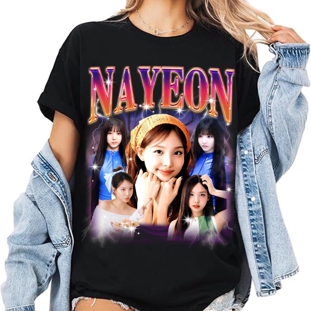 Retro Nayeon Twice Kpop T-shirt