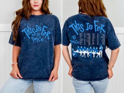 Alternative view of Twice This Is  For 2025 World Tour Washed T-shirt