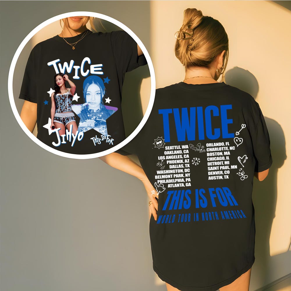 Twice Jihyo This Is For T-shirt - Image 2