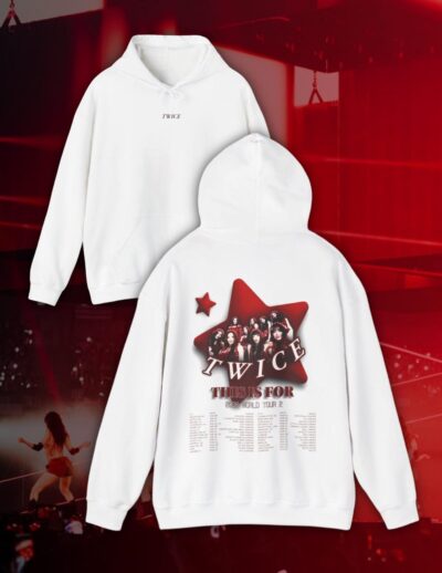 Alternative view of Twice This Is For Concert Fan Hoodie
