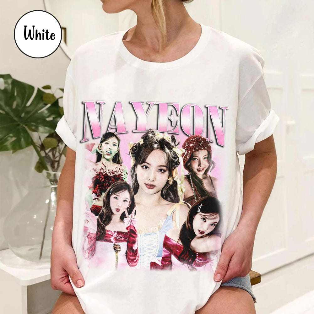 Twice Nayeon Bootleg Retro T-shirt - Image 3