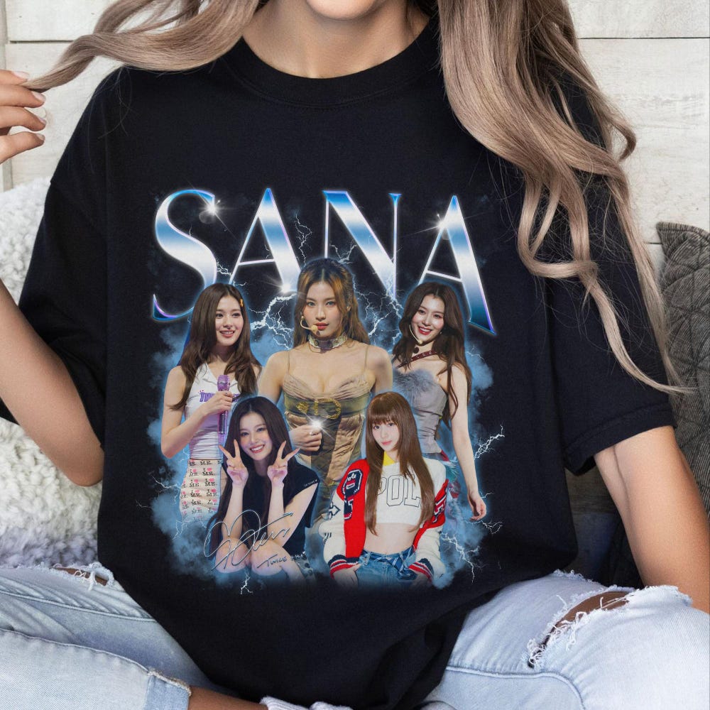 Vintage 90s Bootleg Sana Shirt