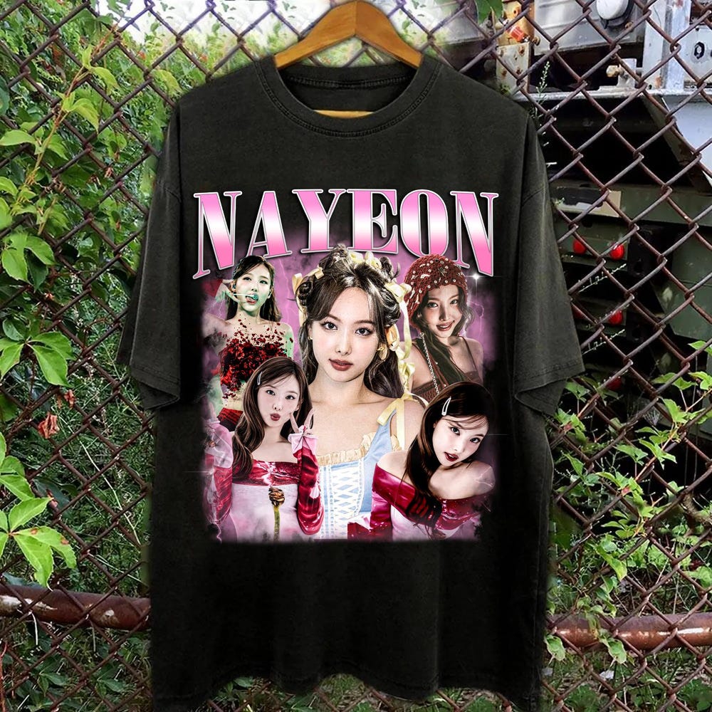 Twice Nayeon Bootleg Retro T-shirt