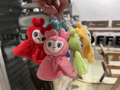Alternative view of Lovely Super Star TWICE Doll Keychain